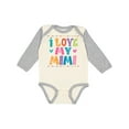 thumbnail image 1 of Inktastic I Love My Mimi for Babies Boys or Girls Long Sleeve Baby Bodysuit, 1 of 5