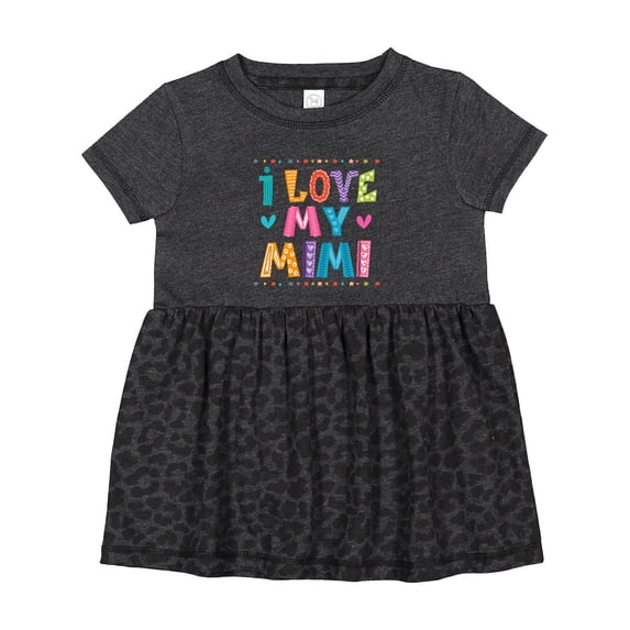 Inktastic I Love My Mimi for Babies Girls Baby Dress