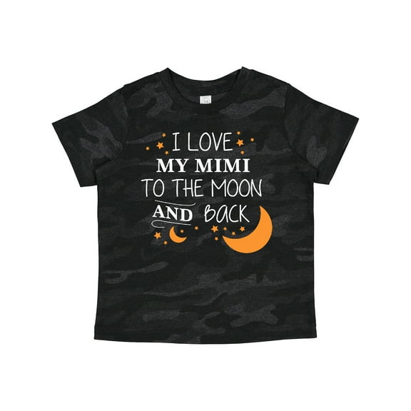 Inktastic I Love My Mimi to the Moon and Back Boys or Girls Toddler T-Shirt