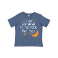 thumbnail image 1 of Inktastic I Love My Mimi to the Moon and Back Boys or Girls Toddler T-Shirt, 1 of 5