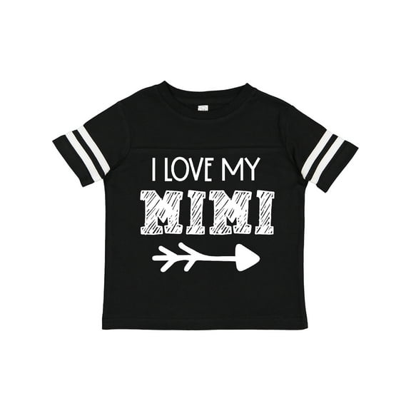 Inktastic I Love My Mimi with Arrow Boys or Girls Toddler T-Shirt