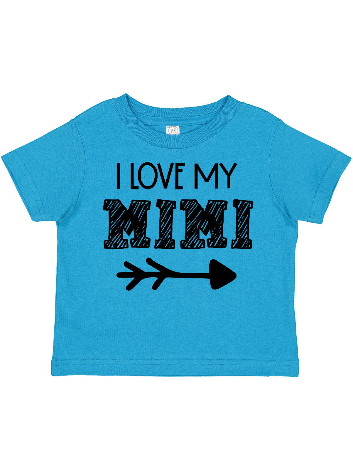 Inktastic I Love My Mimi with Arrow Boys or Girls Toddler T-Shirt ...