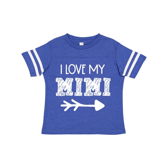 Inktastic I Love My Mimi with Arrow Boys or Girls Toddler T-Shirt