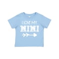 thumbnail image 1 of Inktastic I Love My Mimi with Arrow Boys or Girls Toddler T-Shirt, 1 of 5