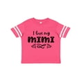 thumbnail image 1 of Inktastic I Love My Mimi with Hearts Boys or Girls Toddler T-Shirt, 1 of 5