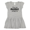 thumbnail image 1 of Inktastic I Love My Mimi with Hearts Girls Baby Dress, 1 of 5