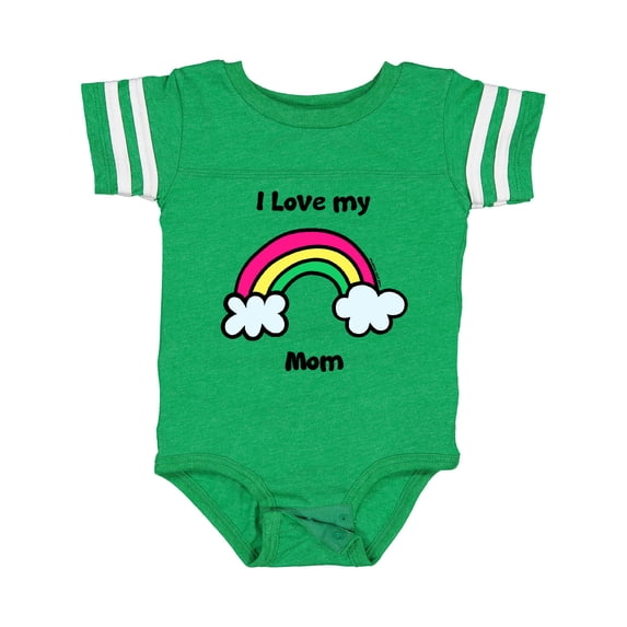 Inktastic I Love My Mom Boys or Girls Baby Bodysuit