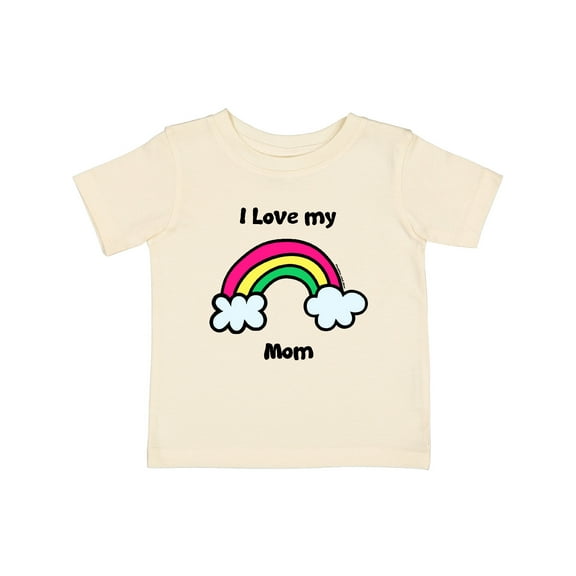 Inktastic I Love My Mom Boys or Girls Baby T-Shirt