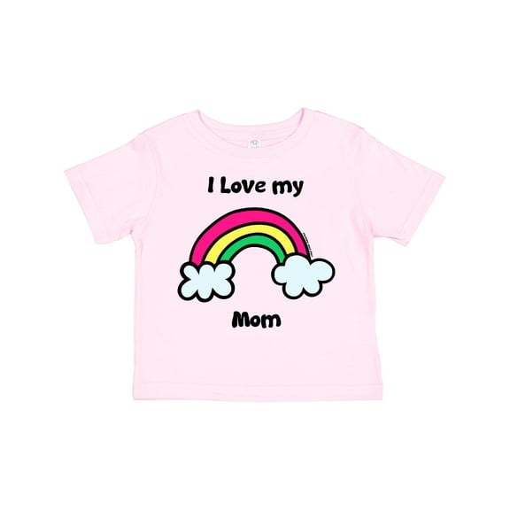 Inktastic I Love My Mom Boys or Girls Toddler T-Shirt