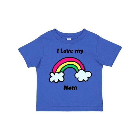 Inktastic I Love My Mom Boys or Girls Toddler T-Shirt