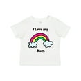 thumbnail image 1 of Inktastic I Love My Mom Boys or Girls Toddler T-Shirt, 1 of 5