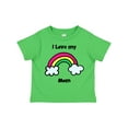 thumbnail image 1 of Inktastic I Love My Mom Boys or Girls Toddler T-Shirt, 1 of 5