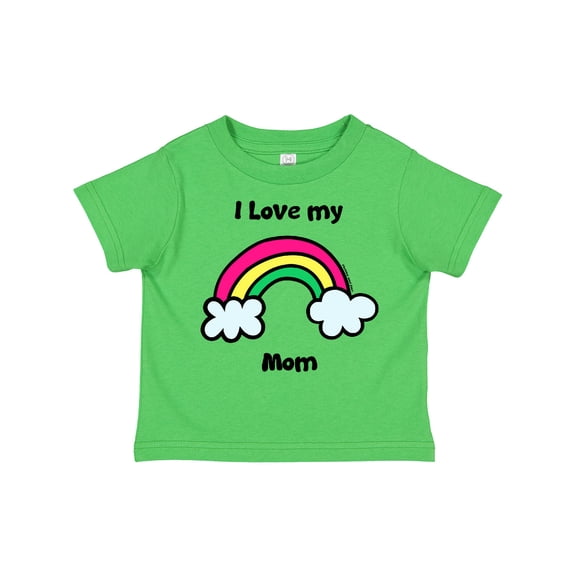 Inktastic I Love My Mom Boys or Girls Toddler T-Shirt