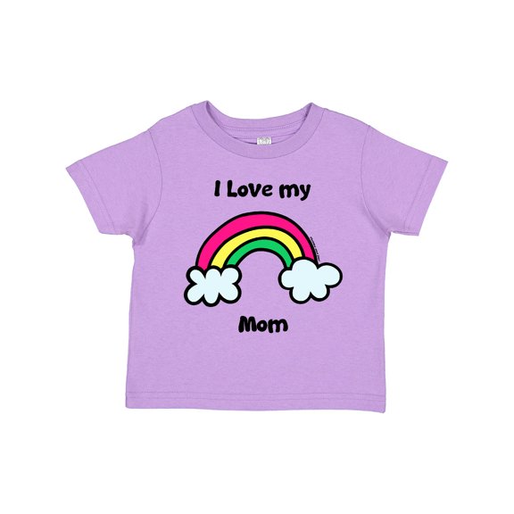Inktastic I Love My Mom Boys or Girls Toddler T-Shirt