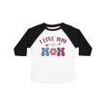 thumbnail image 1 of Inktastic I Love My Mom Heart Flower Boys or Girls Toddler T-Shirt, 1 of 5