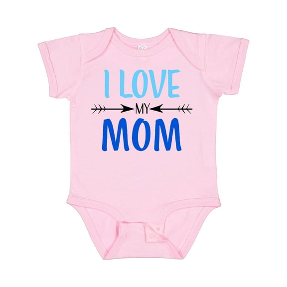 Inktastic I Love My Mom Mothers Day Boys or Girls Baby Bodysuit