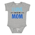 thumbnail image 1 of Inktastic I Love My Mom Mothers Day Boys or Girls Baby Bodysuit, 1 of 5