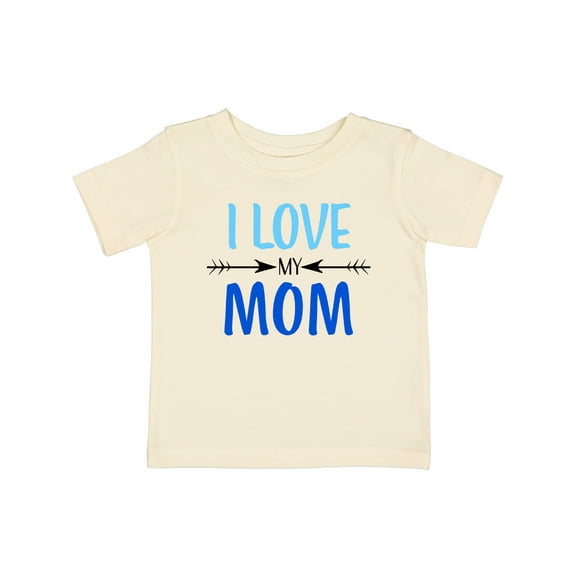Inktastic I Love My Mom Mothers Day Boys or Girls Baby T-Shirt