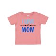 thumbnail image 1 of Inktastic I Love My Mom Mothers Day Boys or Girls Baby T-Shirt, 1 of 5
