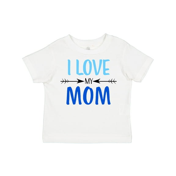 Inktastic I Love My Mom Mothers Day Boys or Girls Toddler T-Shirt