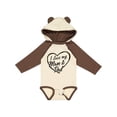 thumbnail image 1 of Inktastic I Love My Mom and Dad in Black Chalk Heart Boys or Girls Long Sleeve Baby Bodysuit, 1 of 5