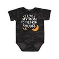 thumbnail image 1 of Inktastic I Love My Mom to the Moon and Back Boys or Girls Baby Bodysuit, 1 of 5
