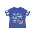 thumbnail image 1 of Inktastic I Love My Mom to the Moon and Back Boys or Girls Toddler T-Shirt, 1 of 5
