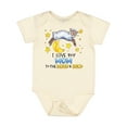 thumbnail image 1 of Inktastic I Love My Mom to the Moon and Back Cute Sheep Boys or Girls Baby Bodysuit, 1 of 5