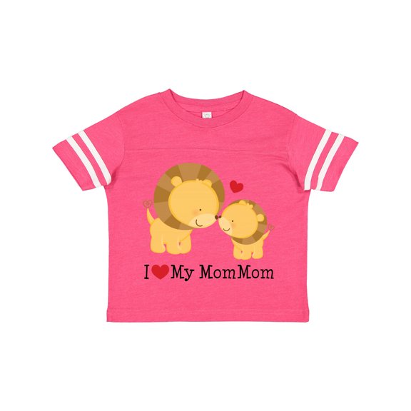Inktastic I Love My MomMom Boys or Girls Toddler T-Shirt