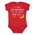 thumbnail image 1 of Inktastic I Love My Momma to the Moon and Back Boys or Girls Baby Bodysuit, 1 of 5