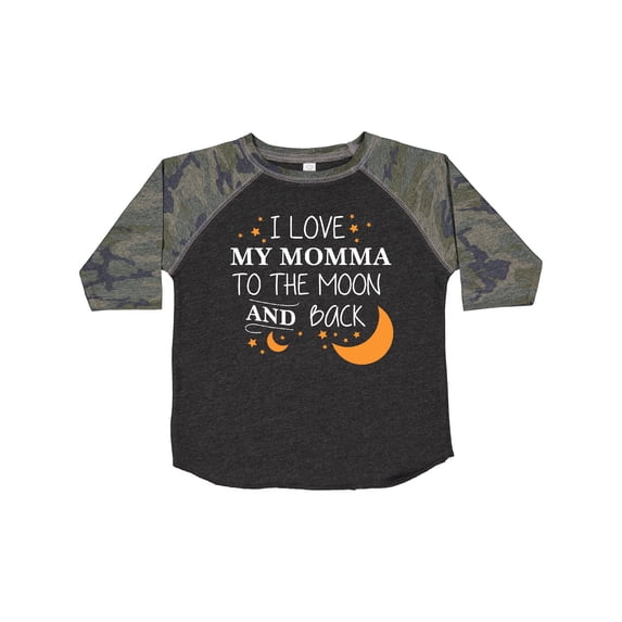 Inktastic I Love My Momma to the Moon and Back Boys or Girls Toddler T-Shirt
