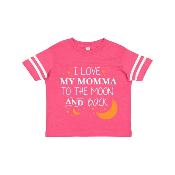Inktastic I Love My Momma to the Moon and Back Boys or Girls Toddler T-Shirt