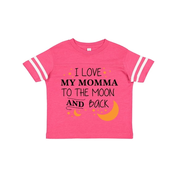 Inktastic I Love My Momma to the Moon and Back Boys or Girls Toddler T-Shirt
