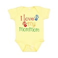 thumbnail image 1 of Inktastic I Love My Mommom Boys or Girls Baby Bodysuit, 1 of 5