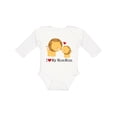 thumbnail image 1 of Inktastic I Love My Mommom Boys or Girls Long Sleeve Baby Bodysuit, 1 of 5