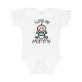 thumbnail image 1 of Inktastic I Love My Mommy Baby Boy Boys Baby Bodysuit, 1 of 5