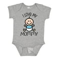 thumbnail image 1 of Inktastic I Love My Mommy Baby Boy Boys Baby Bodysuit, 1 of 5