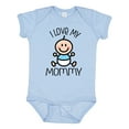 thumbnail image 1 of Inktastic I Love My Mommy Baby Boy Boys Baby Bodysuit, 1 of 5