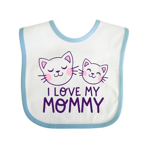 Inktastic I Love My Mommy Boys or Girls Baby Bib