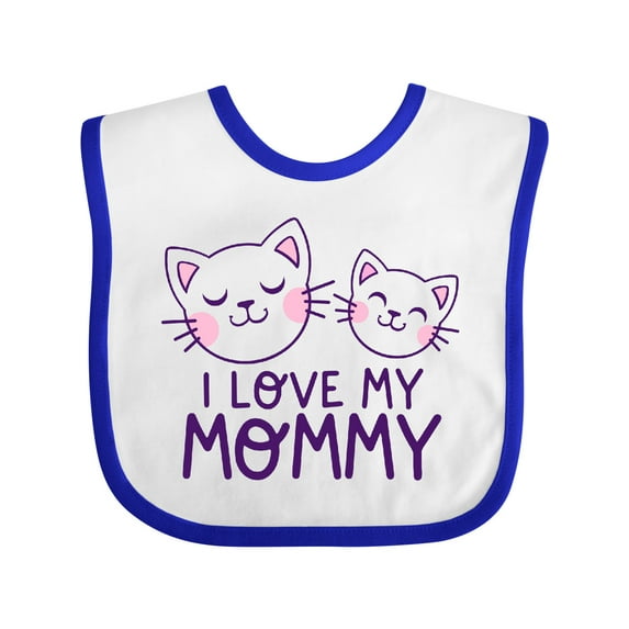 Inktastic I Love My Mommy Boys or Girls Baby Bib