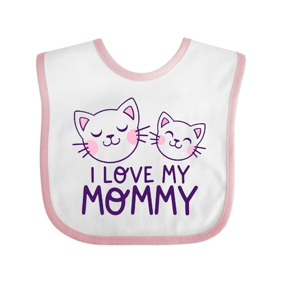 Inktastic I Love My Mommy Boys or Girls Baby Bib