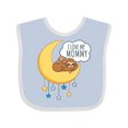 thumbnail image 1 of Inktastic I Love My Mommy Boys or Girls Baby Bib, 1 of 4