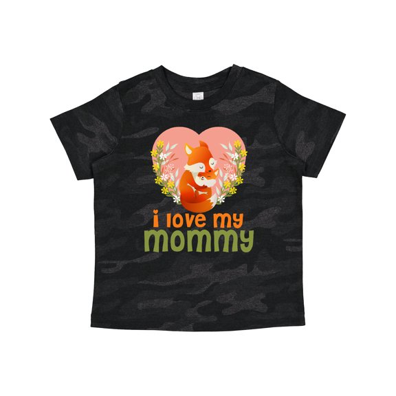 Inktastic I Love My Mommy Boys or Girls Toddler T-Shirt