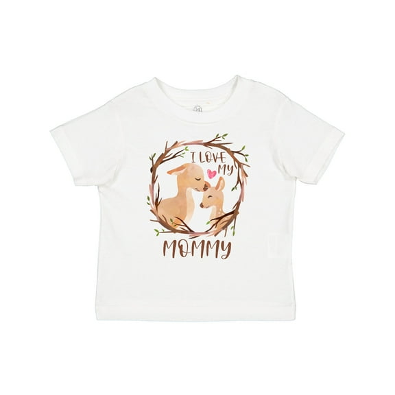 Inktastic I Love My Mommy Boys or Girls Toddler T-Shirt