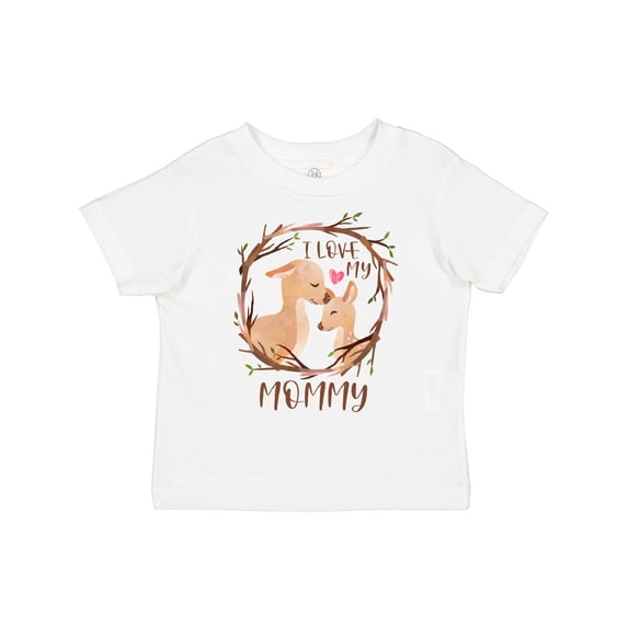 Inktastic I Love My Mommy Boys or Girls Toddler T-Shirt
