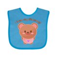 thumbnail image 1 of Inktastic I Love My Mommy Cute Baby Bear Boys or Girls Baby Bib, 1 of 4