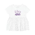 thumbnail image 1 of Inktastic I Love My Mommy Girls Baby Dress, 1 of 5
