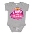 thumbnail image 1 of Inktastic I Love My Mommy Girls Girls Baby Bodysuit, 1 of 5