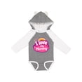 thumbnail image 1 of Inktastic I Love My Mommy Girls Girls Long Sleeve Baby Bodysuit, 1 of 5