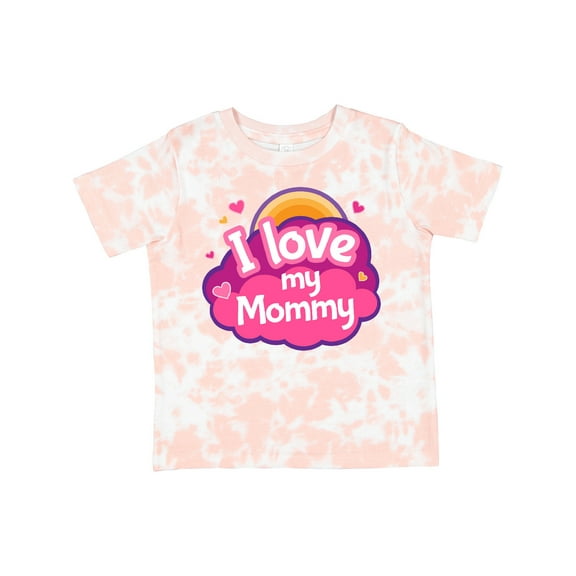 Inktastic I Love My Mommy Girls Girls Toddler T-Shirt